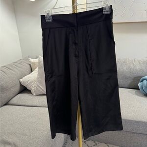 Zara Satin Culotte Shorts